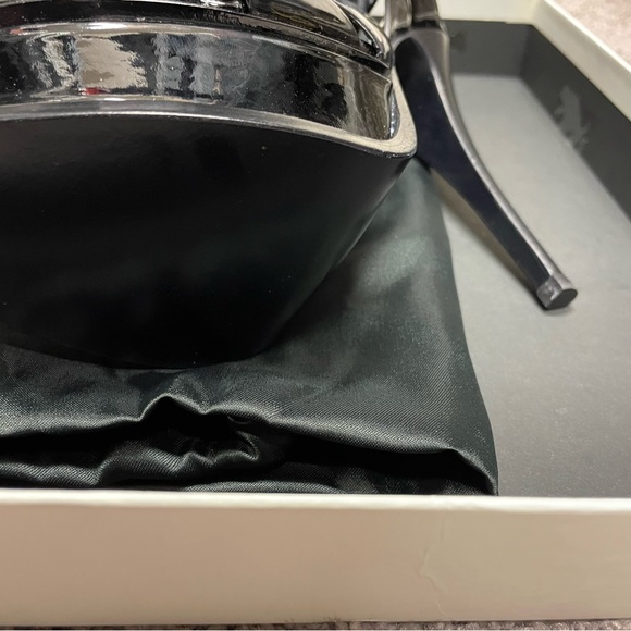 Saint Laurent Tribute Patent High Heel Platform Sandals Black. New with box. - Picture 4 of 10